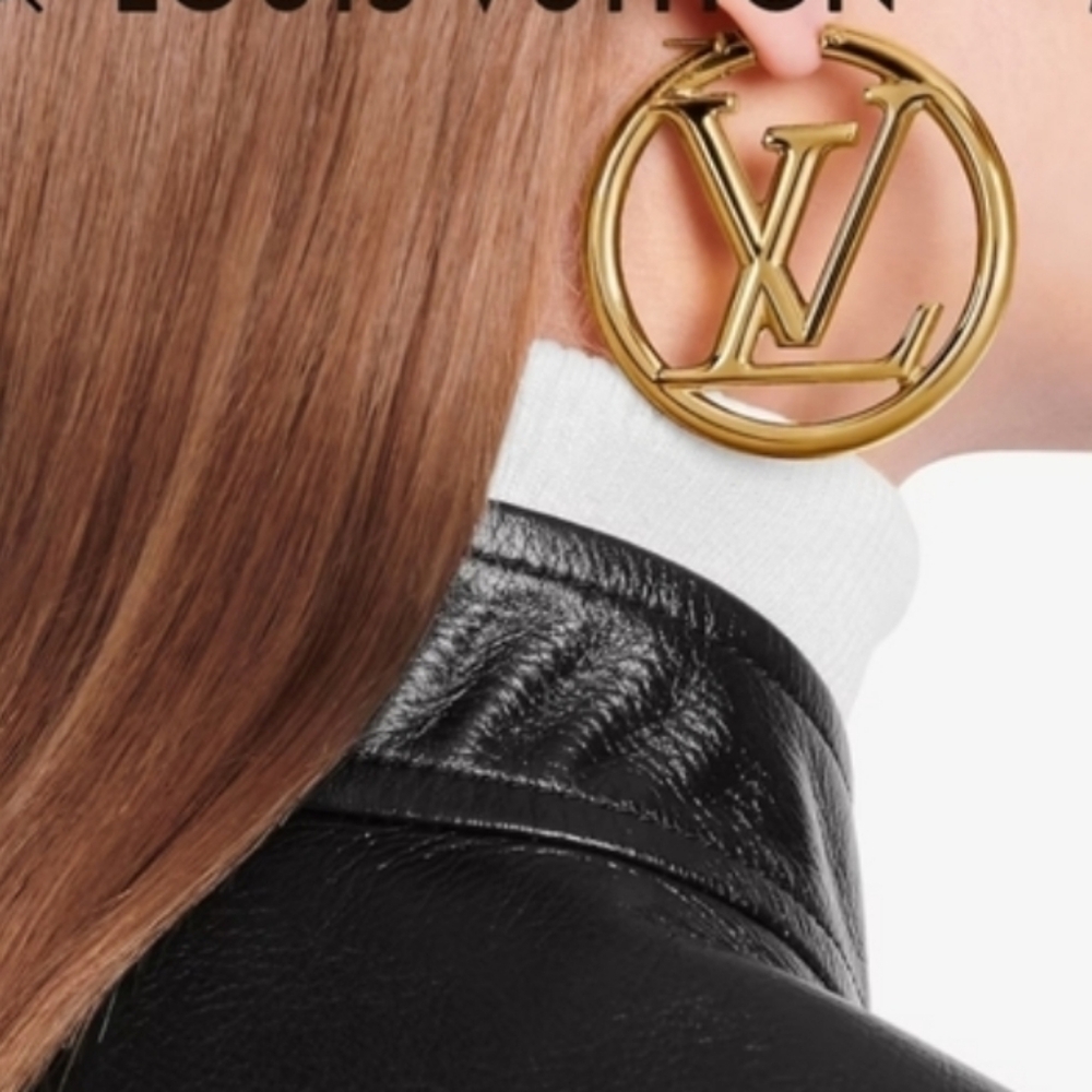 JUMBO Size Luxury Brand Hoop Earring In Gold Color Exact Match 🔥💥🫦💯🩷✨️👍